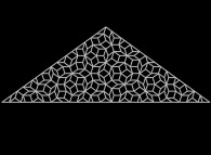 The construction process of an aperiodic Penrose tiling -the aperiodic Penrose tiling- 