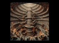 The Library of Babel -Courtesy of 'www.bing.com'- 