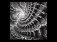 The Library of Babel in the style of Benoît Mandelbrot -Courtesy of 'www.bing.com'- 