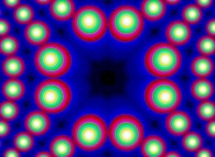 Z^2conformal transformation of concentric circles in the complex plane 