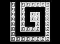 A Fractal Square -iterations 0 to 3- 