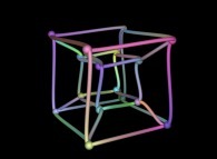 Psychedelic hypercube 