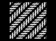 Zollner optical illusion 