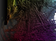 An interpolation between a pseudo-quaternionic Mandelbrot set (a 'Mandelbulb')and a tridimensional Verhulst dynamics -tridimensional cross-section- 