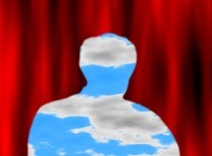 Fractal Self-Portrait -'Décalcomanie', a Tribute to René Magritte- 