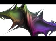 The quaternionic Julia set -degree=2- computed -pseudo-addition and pseudo-multiplication in C- with A=(-0.581514...,+0.635888...,0,0)-tridimensional cross-section- 