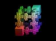 An extended Menger sponge -iteration 4- 