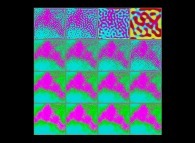 Wavelet filtering of a bidimensional fractal field 