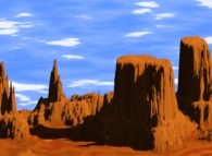 Sunny Monument Valley 