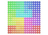 A Bidimensional Hilbert-like Curve defined with {X1(...),Y1(...)} related to a periodical impossible structure -iteration 4- 