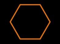 A regular 6-gon -an hexagon- 