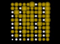 The Eratosthene sieve displaying 10x10 numbers 