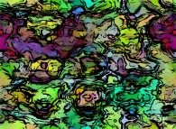 Bidimensional abstract texture with random anthropomorphic patterns 