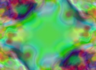 Artistic view of a bidimensional texture obtained by means of the self-transformation of a fractal process 