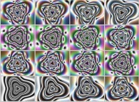 Self-transformation of a simple dynamical geometric texture 