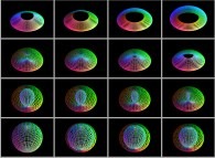 An interpolation between a 'double sphere' and a torus 