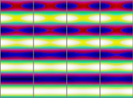 The set of bidimensional fields defining the 'Y' coordinate of an interpolation between a cylinder and a torus 