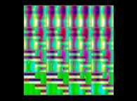 The set of bidimensional fields defining the 'Z' coordinate of an interpolation between sixteen interlaced torus and the quadruple Jeener bottle 