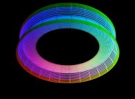 A surface between a cylinder and a torus 