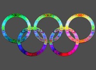 Pseudo Olympic Rings 