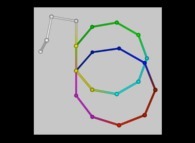 A type 'TP' pseudo-random walk defined by means of the 48 first decimals of the transcendental Champernowne number -using all base 10 integer numbers-: 0.{1,2,3,4,5,6,7,8,9,10,11,12,13,14,15,16,17,18,19,20,21,22,23,24,25,26,27,28,2...} 