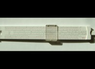 A slide rule 