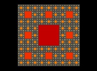 Le tapis de Sierpinski -itération à 5- 
