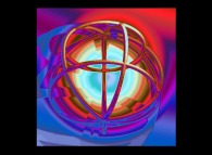 Artistic view of a sphere 