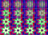 The set of 'X' bidimensional fields defining an interpolation between two intertwinings 