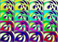 The set of 'Y' bidimensional fields defining an interpolation between two intertwinings 