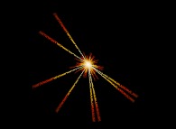 The Syracuse conjecture for U(0)={5,6,7,8,...,68} -'pseudo-ramdom walk' display: 'The Syracuse Pulsar'- 