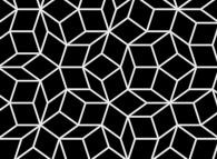 The construction process of a Penrose tiling -a zoom in on the Penrose tiling- 