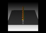 The execution of a very simple program on a Turing Machine 
