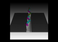 The execution of a very simple program on a Turing Machine 