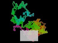 Bidimensional brownian motion with a uniform distribution law regarding the radial coordinate 