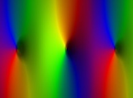 The relief -modulus- of the function sin(z)with argument mapping 