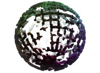 A fractal sphere 