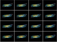 The journey of an Earth-like planet (dark blue)from Pluto (grey) to the Sun (yellow) 