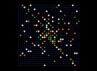 The 2/3/5/7-smooth integers on a generalized Ulam spiral 