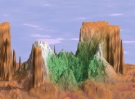 Elliptical landscape interpolation 