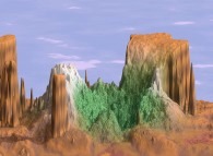 Elliptical landscape interpolation 