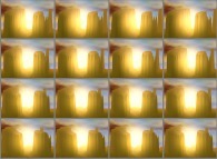 A set of 4x3 stereograms of a few Monument Valleys at sunset 