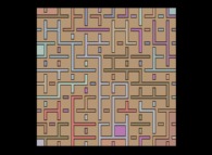 Les 180 premiers chiffres de 'pi' visualisés comme un labyrinthe 