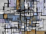 Untitled 0371 -a Tribute to Piet Mondrian- 