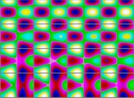 The set of bidimensional fields defining the 'X' coordinate of an interpolation between the Klein bottle and a 'double sphere' 