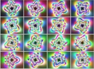 Self-transformation of a simple dynamical geometric texture 