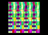 The set of bidimensional fields defining the 'Y' coordinate of an interpolation between four interlaced torus and the quadruple Jeener bottle 