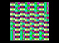 The set of bidimensional fields defining the 'Z' coordinate of a dynamics of four interlaced torus 