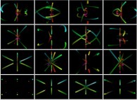 Tridimensional billiard with 12 -initially- still particles submitted to an attractive central field of gravity 