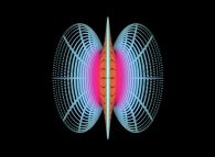 The 'hyperbolic tangent' of a sphere 